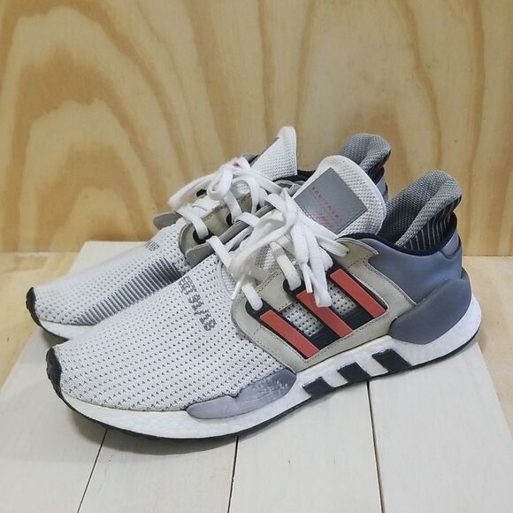 Adidas Size 13 - Mens adidas EQT Support 91/18 Grey Hi-Res - Picture 2 of 8